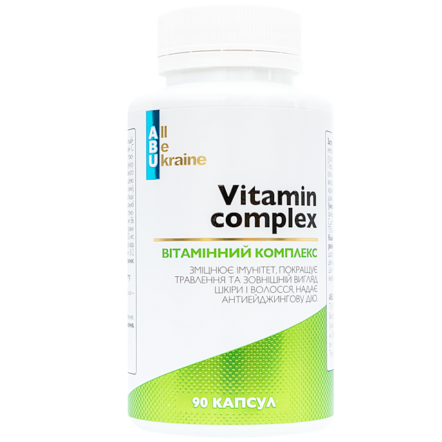Комплекс Vitamin complex ABU, 90 капсул
